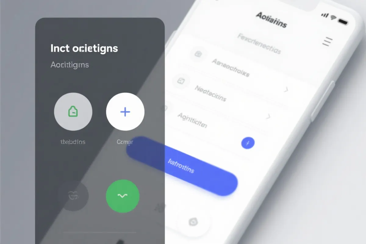 通知与设置界面