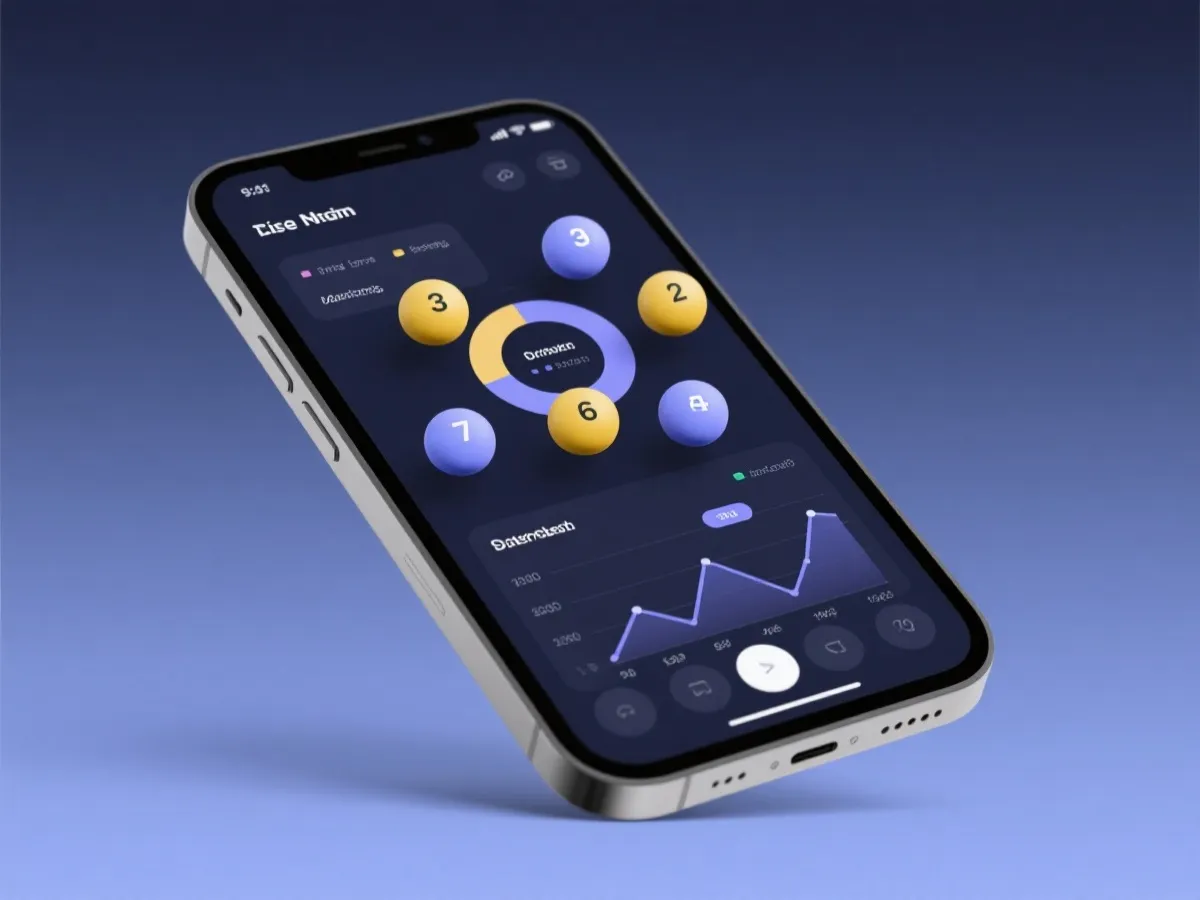 开奖中心数据查询界面示意图